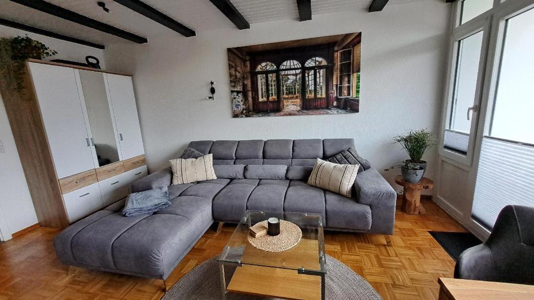 1-Zimmer-Appartement Schoene Aussicht 朗格尔斯海姆 外观 照片