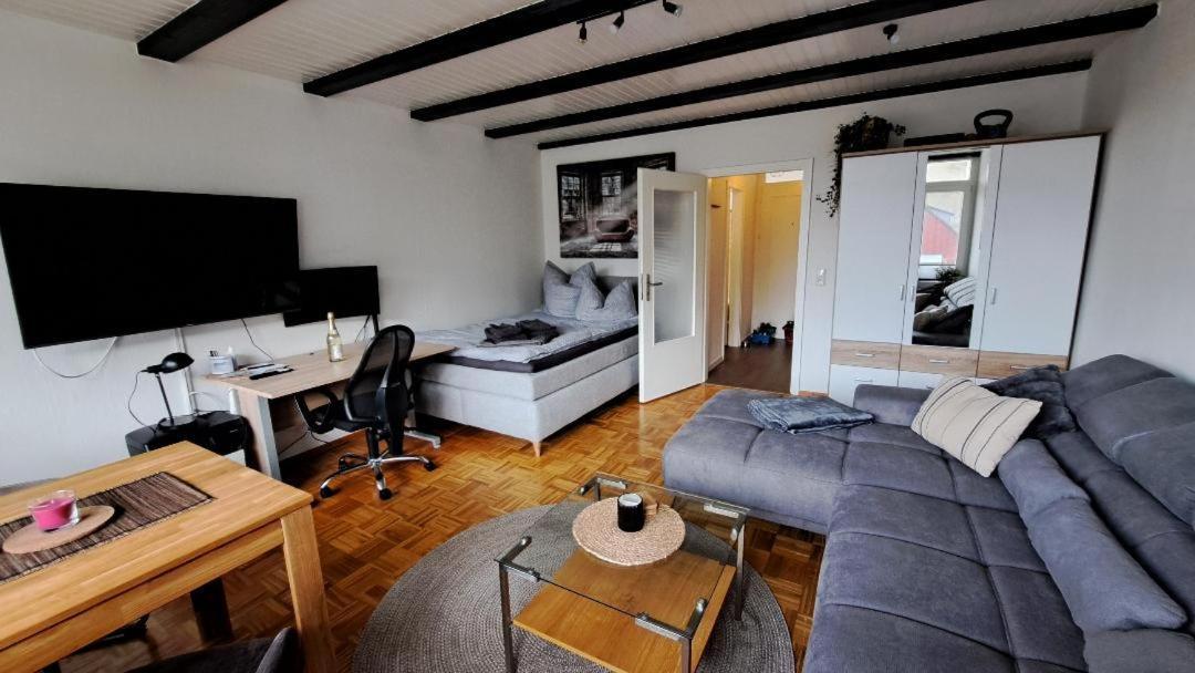 1-Zimmer-Appartement Schoene Aussicht 朗格尔斯海姆 外观 照片